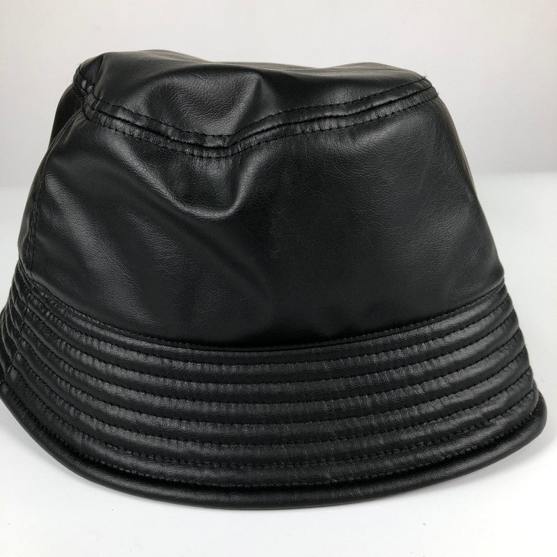 【中古品】【メンズ】 BEAUTY＆YOUTH ビューティーアンドユース ユナイテッドアローズ レザータッチ ユニバーサル バケットハット 帽子 185-260629-sm-03-otoh カラー：ブラック 万代Net店