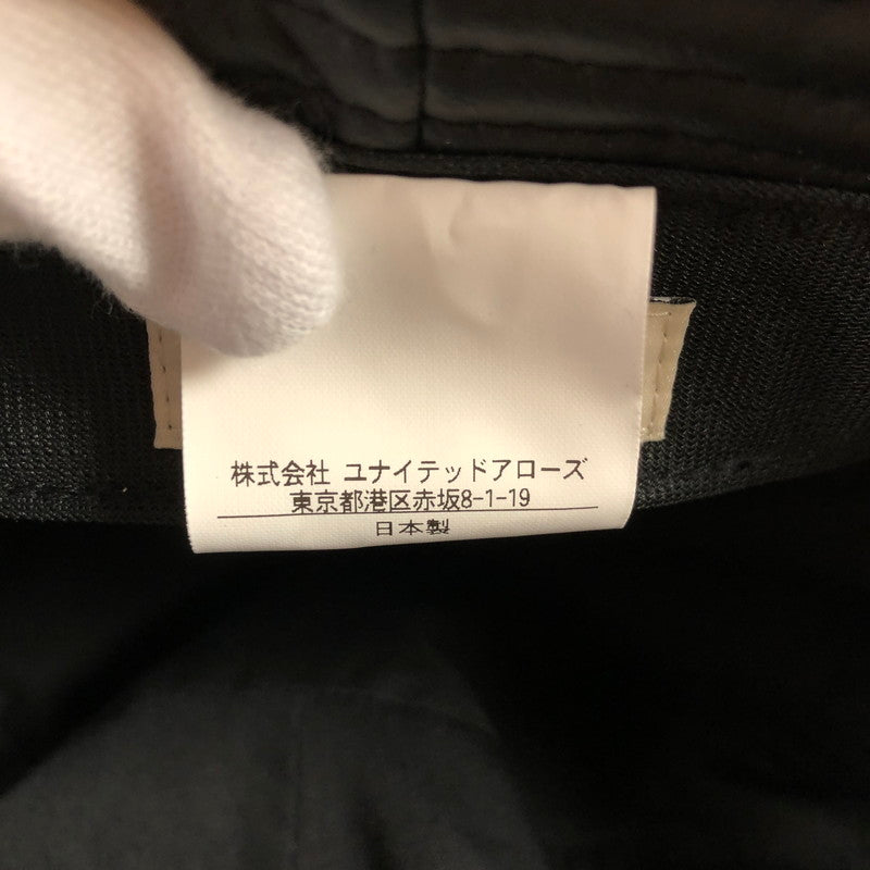 【中古品】【メンズ】 BEAUTY＆YOUTH ビューティーアンドユース ユナイテッドアローズ レザータッチ ユニバーサル バケットハット 帽子 185-260629-sm-03-otoh カラー：ブラック 万代Net店