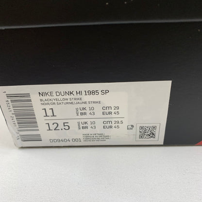 【中古美品】【メンズ】 NIKE ナイキ DD9404-600 DUNK HI 1985 SP スニーカー 靴 160-260602-st-08-otoh カラー：ブラック/バーシティメイズ 万代Net店