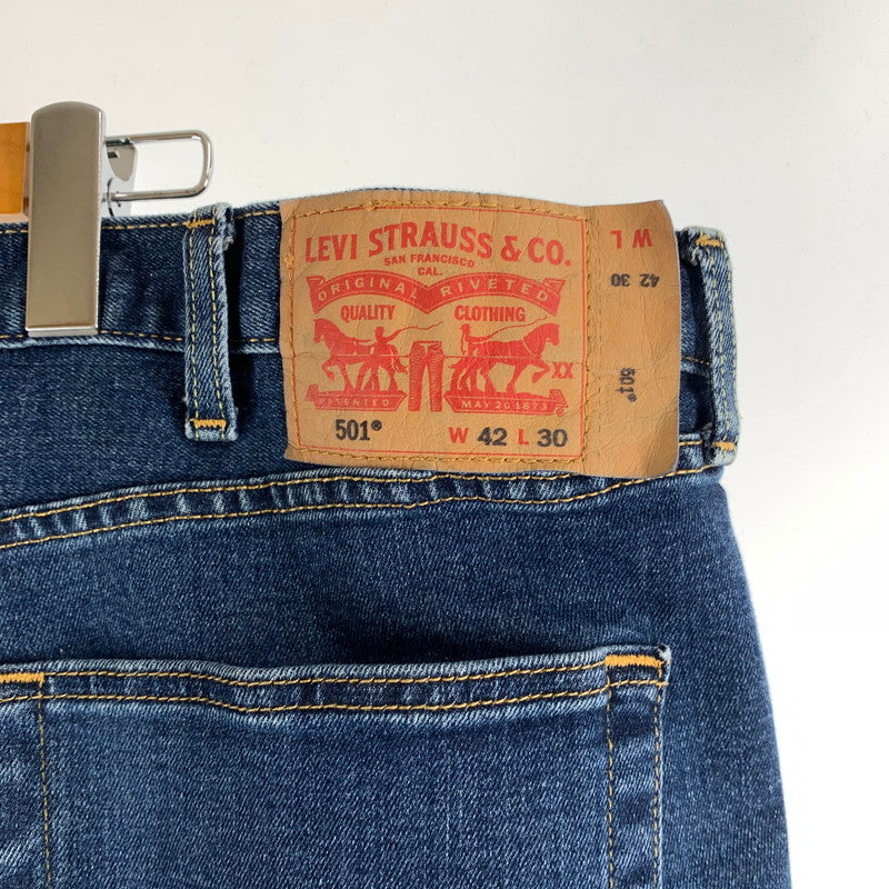 【中古品】【メンズ】 LEVI‘s リーバイス STRAUSS＆CO. 501 W42 L30 ジーンズ デニム 158-260622-st-08-otoh 万代Net店