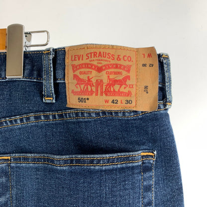 【中古品】【メンズ】 LEVI‘s リーバイス STRAUSS＆CO. 501 W42 L30 ジーンズ デニム 158-260622-st-08-otoh 万代Net店