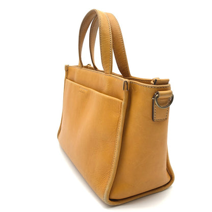 【中古品】【レディース】 NEWYORKER ACCESSORY ニューヨーカー アクセサリー レザーバッグ カバン 188-260623-sm-04-otoh カラー：キャメル 万代Net店