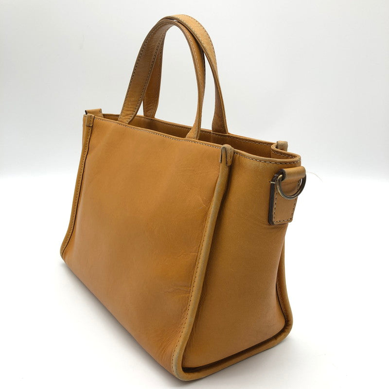 【中古品】【レディース】 NEWYORKER ACCESSORY ニューヨーカー アクセサリー レザーバッグ カバン 188-260623-sm-04-otoh カラー：キャメル 万代Net店