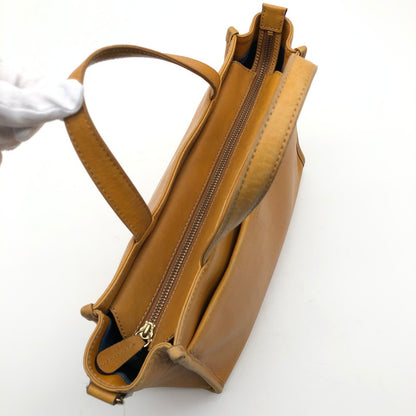 【中古品】【レディース】 NEWYORKER ACCESSORY ニューヨーカー アクセサリー レザーバッグ カバン 188-260623-sm-04-otoh カラー：キャメル 万代Net店
