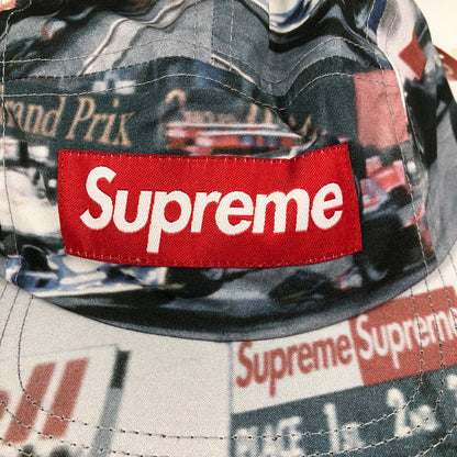 【中古美品】【メンズ】 SUPREME METALLIC LOGO CORDUROY 5-PANEL シュプリーム メタリックロゴ コーデュロイ 5パネル キャップ 149-260710-sm-02-otoh カラー：ネイビー 万代Net店