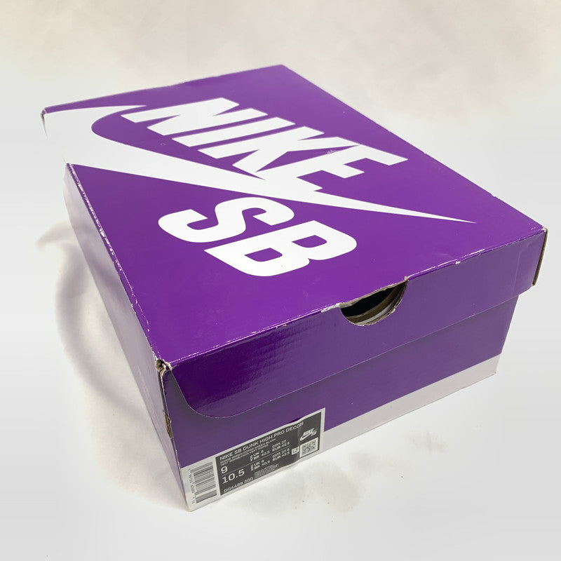 【中古美品】【メンズ】 NIKE ナイキ SB DQ4489-300 DUNK HIGH PRO DECON "Gorge Green" スニーカー 靴 160-260601-st-01-otoh カラー：ゴージグリーン/ゴージグリーン/ブラック/ガムライトブラウン 万代Net店