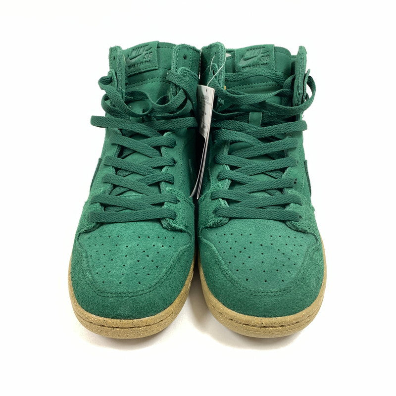 【中古美品】【メンズ】 NIKE ナイキ SB DQ4489-300 DUNK HIGH PRO DECON "Gorge Green" スニーカー 靴 160-260601-st-01-otoh カラー：ゴージグリーン/ゴージグリーン/ブラック/ガムライトブラウン 万代Net店