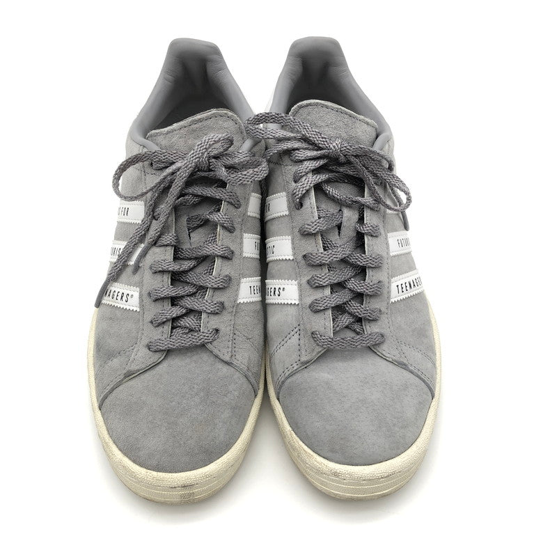 【中古品】【メンズ】 ADIDAS×HUMAN MADE FY0733 アディダス ヒューマンメイド ライトオニキス スニーカー 靴 161-260602-sm-03-otoh カラー：ライトオニキス 万代Net店