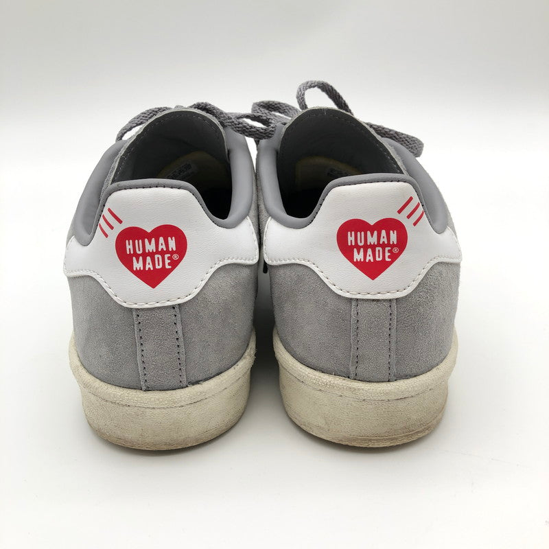 【中古品】【メンズ】 ADIDAS×HUMAN MADE FY0733 アディダス ヒューマンメイド ライトオニキス スニーカー 靴 161-260602-sm-03-otoh カラー：ライトオニキス 万代Net店