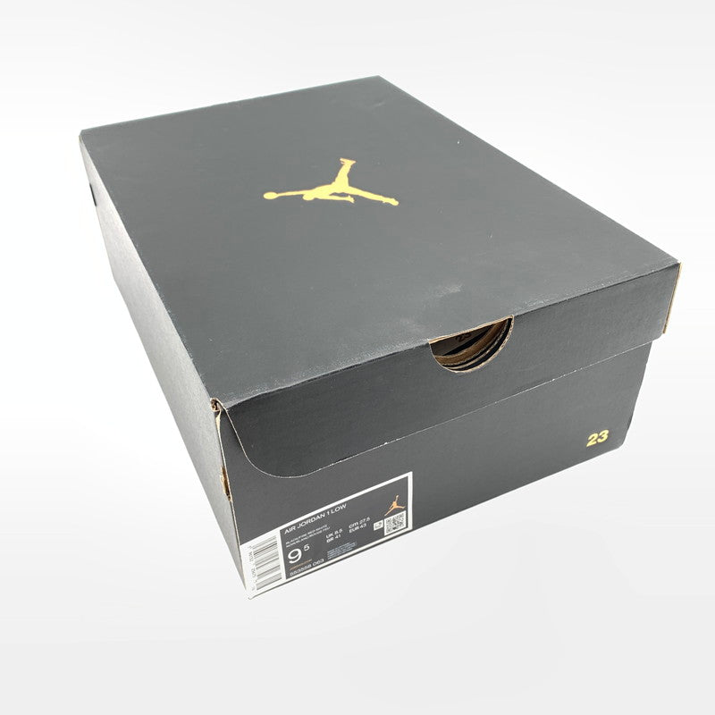 【中古美品】【メンズ】 NIKE ナイキ 553558-063 AIR JORDAN 1 LOW"WHITE TOE" スニーカー 靴 160-260601-st-05-otoh カラー：ホワイトトゥ/ファイヤーレッド 万代Net店