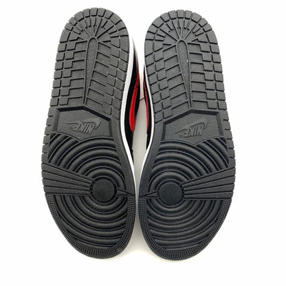 【中古美品】【メンズ】 NIKE ナイキ 553558-063 AIR JORDAN 1 LOW"WHITE TOE" スニーカー 靴 160-260601-st-05-otoh カラー：ホワイトトゥ/ファイヤーレッド 万代Net店