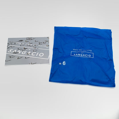 【中古美品】【メンズ】 via SANGACIO にゅ～ず Tweed スニーカー 靴 162-260601-st-08-otoh カラー：ネイビー/グレー 万代Net店