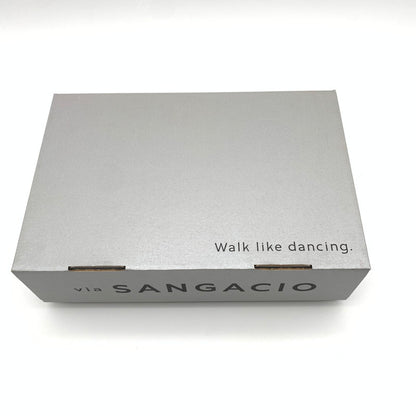 【中古美品】【メンズ】 via SANGACIO にゅ～ず Tweed スニーカー 靴 162-260601-st-08-otoh カラー：ネイビー/グレー 万代Net店