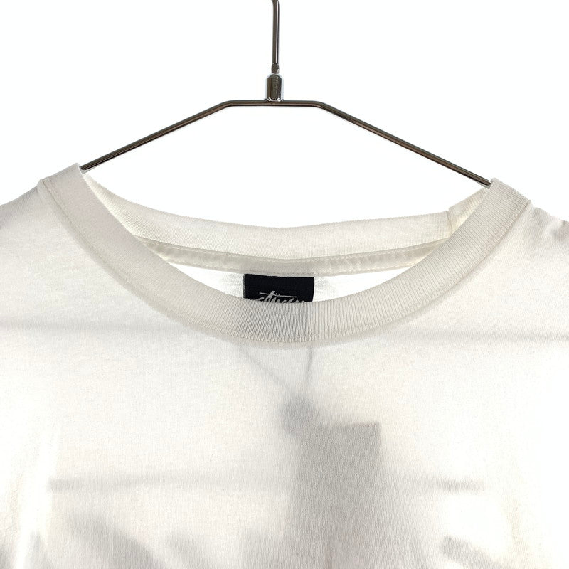 【中古美品】【メンズ】 Stüssy ステューシー 8Ball Tee Tシャツ 147-260430-ts-04-otoh サイズ：XL カラー：ホワイト 万代Net店