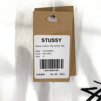 【中古美品】【メンズ】 Stüssy ステューシー 8Ball Tee Tシャツ 147-260430-ts-04-otoh サイズ：XL カラー：ホワイト 万代Net店