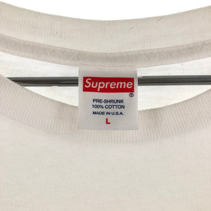 【中古品】【メンズ】 SUPREME シュプリーム 20fw Box Logo Tee 長袖Tシャツ 長袖カットソー 149-260510-sy-02-otoh サイズ：L カラー：ホワイト系 万代Net店