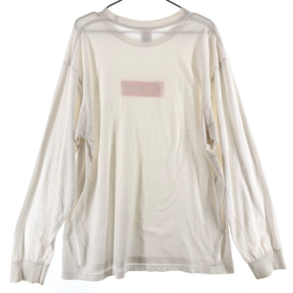【中古品】【メンズ】 SUPREME シュプリーム 20fw Box Logo Tee 長袖Tシャツ 長袖カットソー 149-260510-sy-02-otoh サイズ：L カラー：ホワイト系 万代Net店