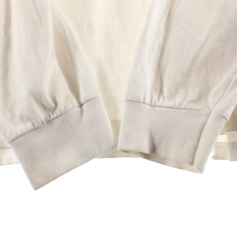 【中古品】【メンズ】 SUPREME シュプリーム 20fw Box Logo Tee 長袖Tシャツ 長袖カットソー 149-260510-sy-02-otoh サイズ：L カラー：ホワイト系 万代Net店