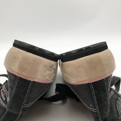 【中古品】【レディース】 DIESEL S-PRINCIPIA MID ディーゼル S-プリンシピア ミッド ウィメンズ スニーカー ハイカットスニーカー 靴 162-260715-sm-06-otoh カラー：ウォッシュドブラック 万代Net店