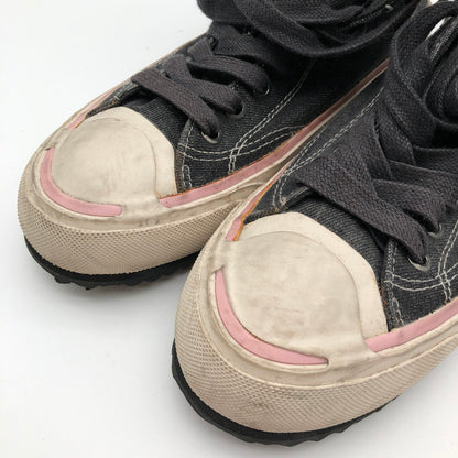 【中古品】【レディース】 DIESEL S-PRINCIPIA MID ディーゼル S-プリンシピア ミッド ウィメンズ スニーカー ハイカットスニーカー 靴 162-260715-sm-06-otoh カラー：ウォッシュドブラック 万代Net店