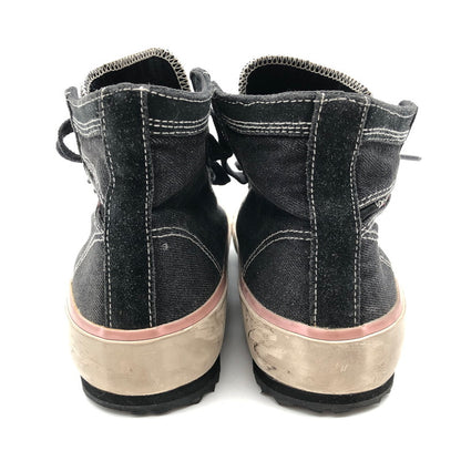 【中古品】【レディース】 DIESEL S-PRINCIPIA MID ディーゼル S-プリンシピア ミッド ウィメンズ スニーカー ハイカットスニーカー 靴 162-260715-sm-06-otoh カラー：ウォッシュドブラック 万代Net店