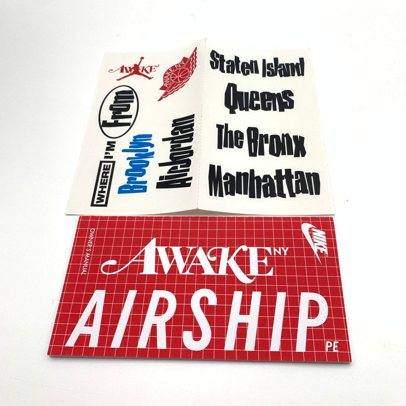 【中古美品】【メンズ】 NIKE ナイキ FN8675-100 AWAKE NY×JORDAN AIR SHIP SP "UNIVERSITY" スニーカー 靴 160-260623-st-03-otoh カラー：セイル/ブラック-ユニバーシティ レッド-メタリック プラチナム 万代Net店