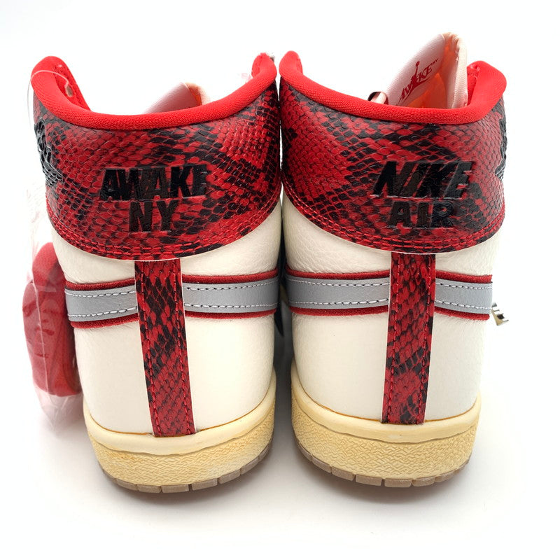 【中古美品】【メンズ】 NIKE ナイキ FN8675-100 AWAKE NY×JORDAN AIR SHIP SP "UNIVERSITY" スニーカー 靴 160-260623-st-03-otoh カラー：セイル/ブラック-ユニバーシティ レッド-メタリック プラチナム 万代Net店
