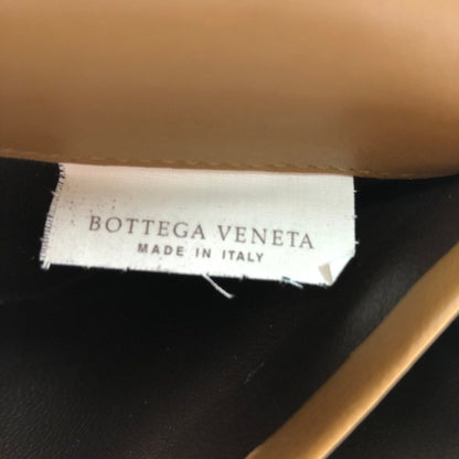 【中古品】【レディース】 BOTTEGA VENETA ボッテガ ヴェネタ イントレチャート 2つ折り 長財布 財布 181-260624-sm-03-otoh カラー：ライトベージュ キャメルベージュ 万代Net店