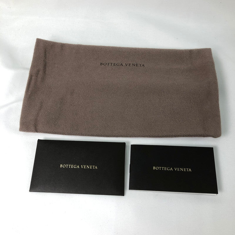 【中古品】【レディース】 BOTTEGA VENETA ボッテガ ヴェネタ イントレチャート 2つ折り 長財布 財布 181-260624-sm-03-otoh カラー：ライトベージュ キャメルベージュ 万代Net店
