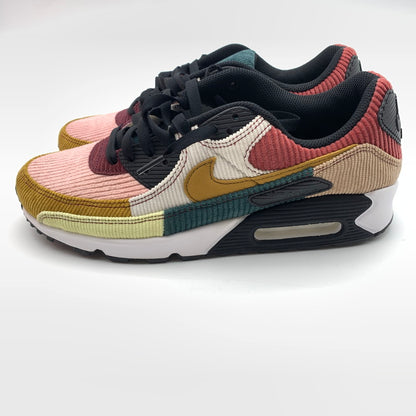 【中古美品】【レディース】 NIKE ナイキ W AIR MAX 90 SE FB8455 001 スニーカー 靴 160-260618-st-14-otoh カラー：ブラック／ブロンジーン－レッドスターダスト－セイル） 万代Net店
