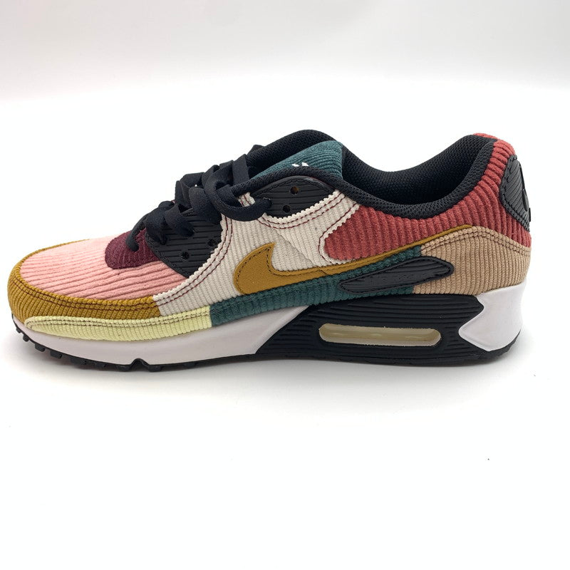 【中古美品】【レディース】 NIKE ナイキ W AIR MAX 90 SE FB8455 001 スニーカー 靴 160-260618-st-14-otoh カラー：ブラック／ブロンジーン－レッドスターダスト－セイル） 万代Net店