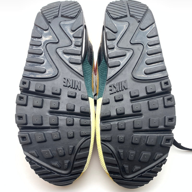【中古美品】【レディース】 NIKE ナイキ W AIR MAX 90 SE FB8455 001 スニーカー 靴 160-260618-st-14-otoh カラー：ブラック／ブロンジーン－レッドスターダスト－セイル） 万代Net店