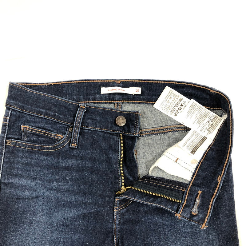 【中古品】【レディース】 Levi's リーバイス スキニー・スリムデニムパンツ M’sレギュラー系ボトムスA 158-260820-sm-06-otoh カラー：インディゴブルー 万代Net店