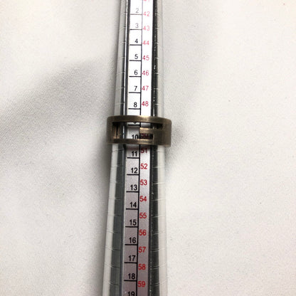 【中古品】【メンズ】 GUCCI グッチ リング アクセサリー Gロゴリング 192-260624-sm-05-otoh カラー：シルバー 10号 万代Net店