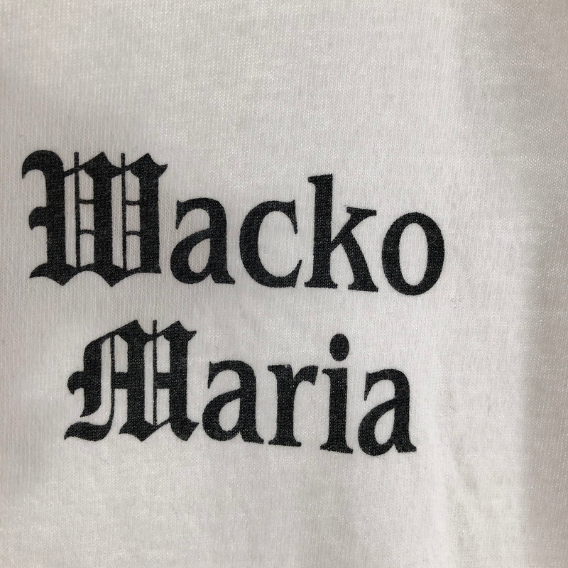 【中古品】【メンズ】 WACKO MARIA ワコマリア TIM LEHI 虎 バックプリント 長袖Tシャツ ホワイト 147-260602-sm-01-otoh サイズ：L カラー：ホワイト 万代Net店