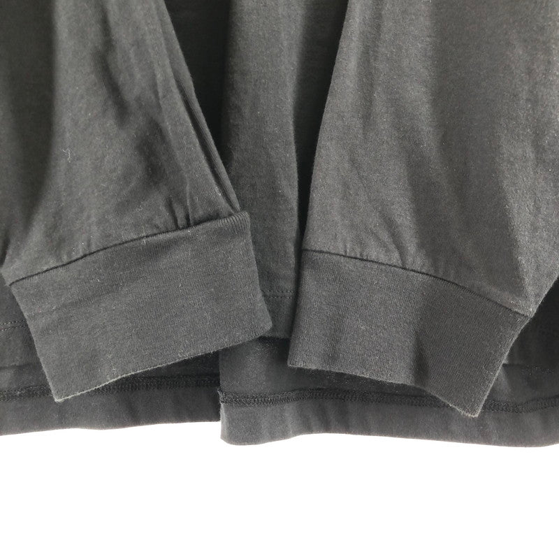 【中古美品】【メンズ】 FEAR OF GOD ESSENTIALS フィアオブゴッド エッセンシャルズ Front Logo L/S Tee 長袖Tシャツ 147-260506-sy-02-otoh サイズ：XL カラー：ブラック系 万代Net店