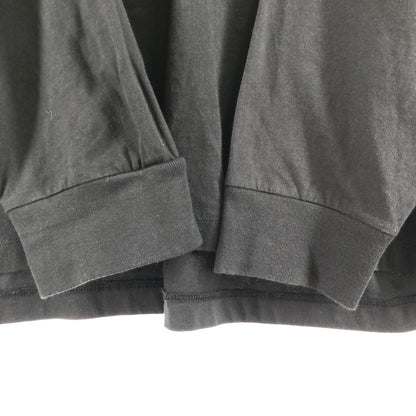 【中古美品】【メンズ】 FEAR OF GOD ESSENTIALS フィアオブゴッド エッセンシャルズ Front Logo L/S Tee 長袖Tシャツ 147-260506-sy-02-otoh サイズ：XL カラー：ブラック系 万代Net店