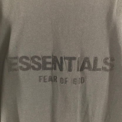 【中古美品】【メンズ】 FEAR OF GOD ESSENTIALS フィアオブゴッド エッセンシャルズ Front Logo L/S Tee 長袖Tシャツ 147-260506-sy-02-otoh サイズ：XL カラー：ブラック系 万代Net店