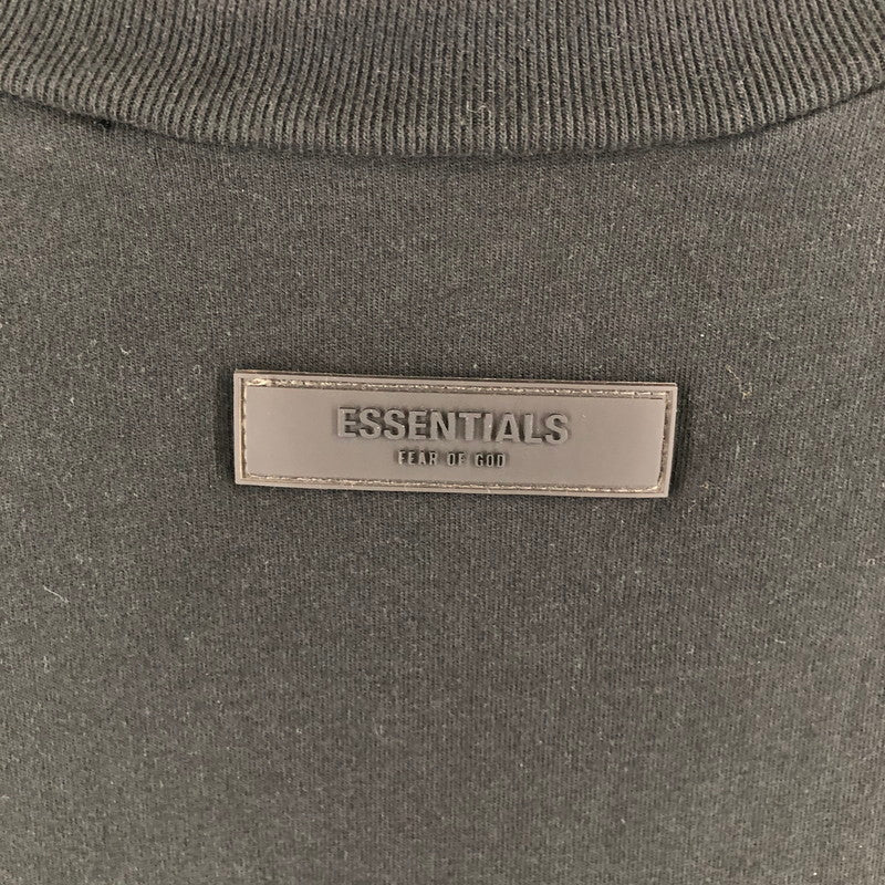 【中古美品】【メンズ】 FEAR OF GOD ESSENTIALS フィアオブゴッド エッセンシャルズ Front Logo L/S Tee 長袖Tシャツ 147-260506-sy-02-otoh サイズ：XL カラー：ブラック系 万代Net店