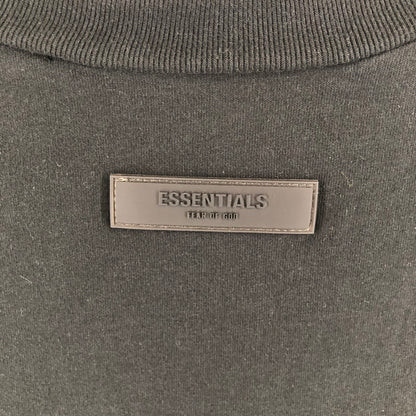 【中古美品】【メンズ】 FEAR OF GOD ESSENTIALS フィアオブゴッド エッセンシャルズ Front Logo L/S Tee 長袖Tシャツ 147-260506-sy-02-otoh サイズ：XL カラー：ブラック系 万代Net店