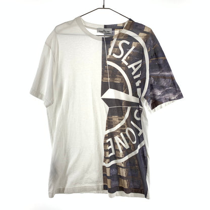 【中古品】【メンズ】 STONE ISLAND ストーンアイランド Tシャツ 147-260430-ts-03-otoh サイズ：XL カラー：ホワイト 万代Net店