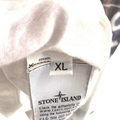 【中古品】【メンズ】 STONE ISLAND ストーンアイランド Tシャツ 147-260430-ts-03-otoh サイズ：XL カラー：ホワイト 万代Net店