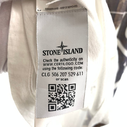 【中古品】【メンズ】 STONE ISLAND ストーンアイランド Tシャツ 147-260430-ts-03-otoh サイズ：XL カラー：ホワイト 万代Net店