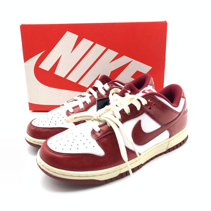 【中古美品】【メンズ】 NIKE ナイキ FJ4555-100 WMNS DUNK LOW PRM "TEAM RED AND WHITE" スニーカー 靴 160-260618-st-16-otoh カラー：ホワイト / チームレッド - ココナッツミルク 万代Net店