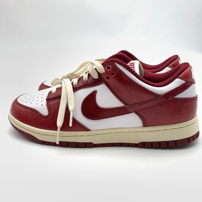 【中古美品】【メンズ】 NIKE ナイキ FJ4555-100 WMNS DUNK LOW PRM "TEAM RED AND WHITE" スニーカー 靴 160-260618-st-16-otoh カラー：ホワイト / チームレッド - ココナッツミルク 万代Net店