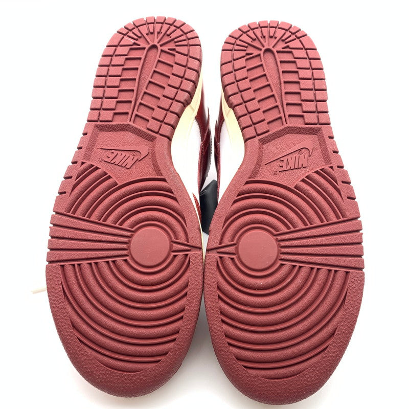 【中古美品】【メンズ】 NIKE ナイキ FJ4555-100 WMNS DUNK LOW PRM "TEAM RED AND WHITE" スニーカー 靴 160-260618-st-16-otoh カラー：ホワイト / チームレッド - ココナッツミルク 万代Net店