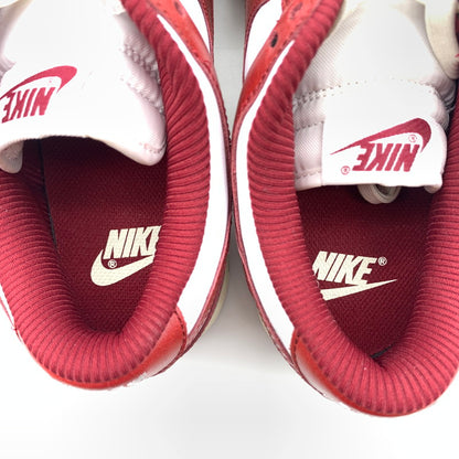【中古美品】【メンズ】 NIKE ナイキ FJ4555-100 WMNS DUNK LOW PRM "TEAM RED AND WHITE" スニーカー 靴 160-260618-st-16-otoh カラー：ホワイト / チームレッド - ココナッツミルク 万代Net店