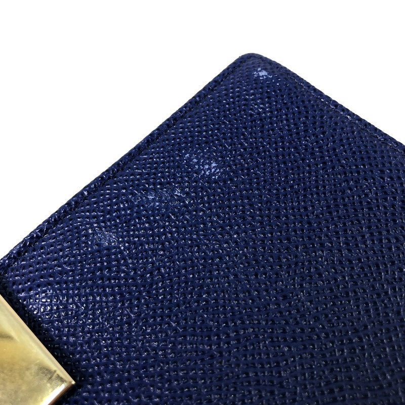 【中古品】【レディース】 BVLGARI ブルガリ ブルガリ ブルーダリア 長財布 財布 181-260624-sm-02-otoh カラー：ネイビーブルー 万代Net店