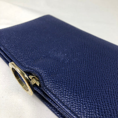 【中古品】【レディース】 BVLGARI ブルガリ ブルガリ ブルーダリア 長財布 財布 181-260624-sm-02-otoh カラー：ネイビーブルー 万代Net店