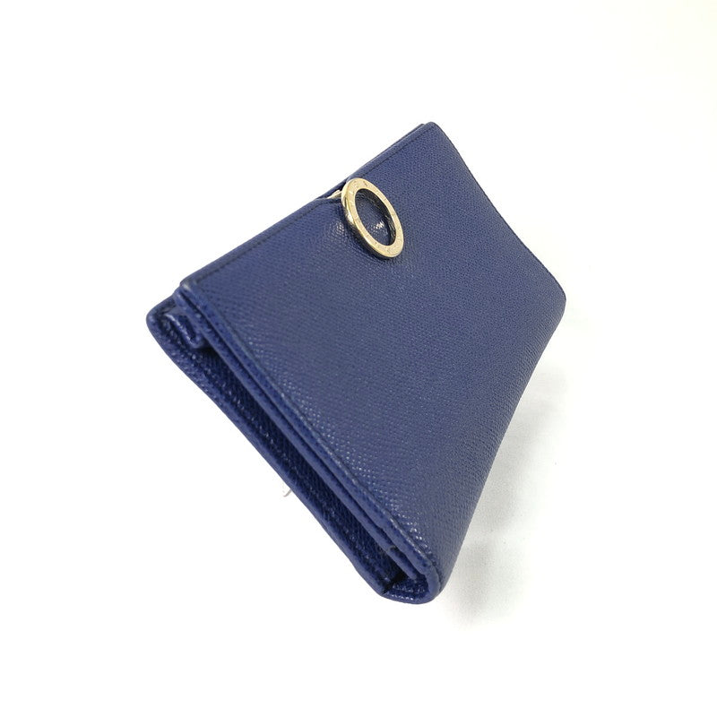 【中古品】【レディース】 BVLGARI ブルガリ ブルガリ ブルーダリア 長財布 財布 181-260624-sm-02-otoh カラー：ネイビーブルー 万代Net店